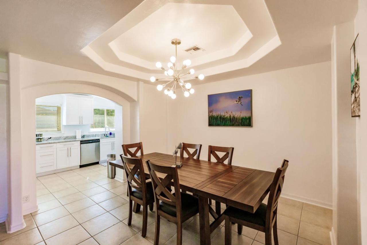 New! Dock Canal Family Home W/Pool & Gulf Access! North Fort Myers Dış mekan fotoğraf