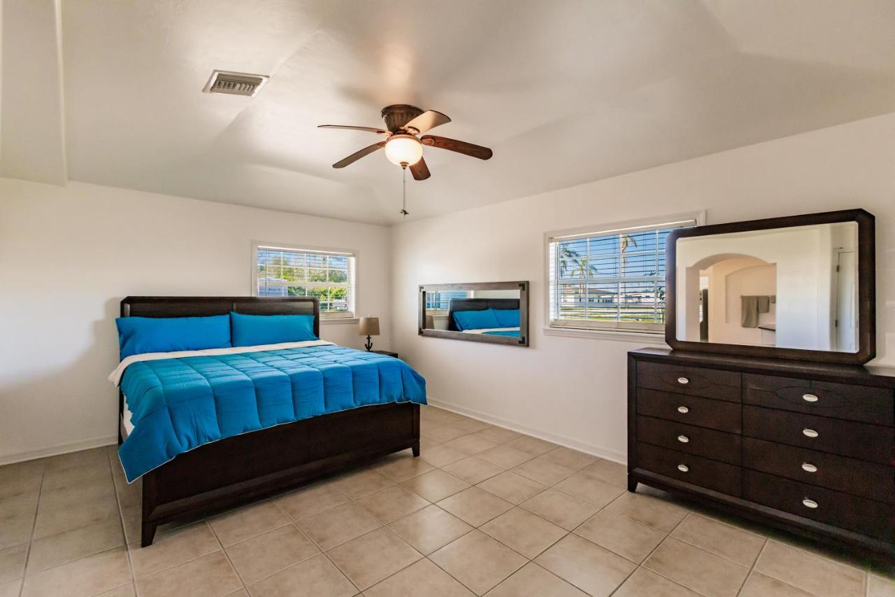 New! Dock Canal Family Home W/Pool & Gulf Access! North Fort Myers Dış mekan fotoğraf